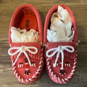 Kids Pink Minnetonka